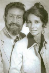 black and white image of a couple 