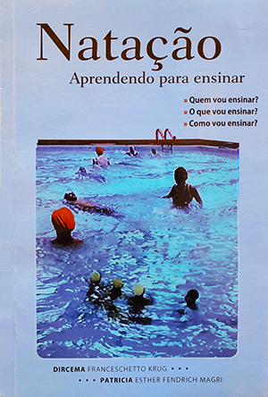 blue cover with swimmers