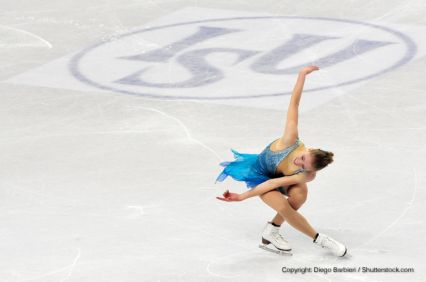 female ice skater