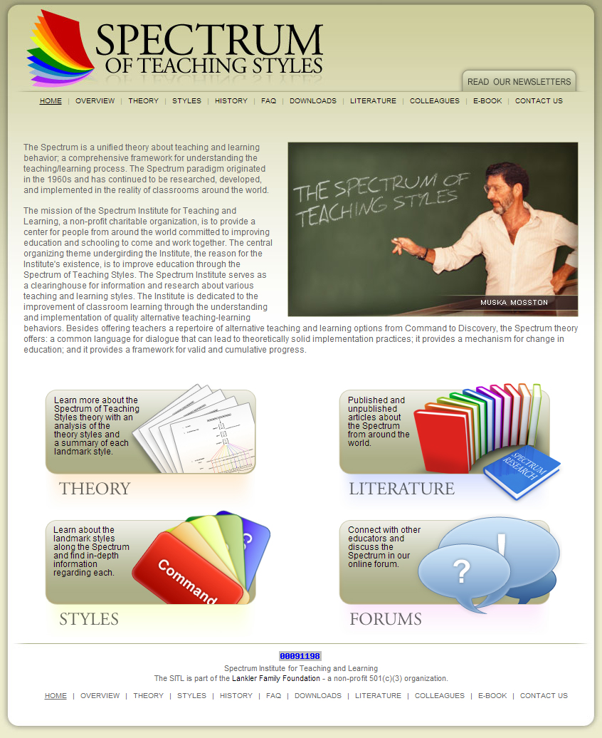 Image of a website